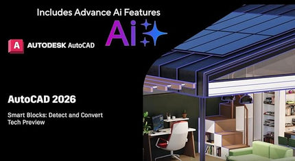 AutoCAD 5 Years Genuine License (with Ai) (Latest 2026 Edition with Ai) 5 Years Subscription (3 Users/ 3 Devices) (For Windows, MacOS, Android, iOS, M1, M2, M3, M4) (INCLUDES 24+ Specialized Toolsets, architecture, engineering, Agriculture & more.)
