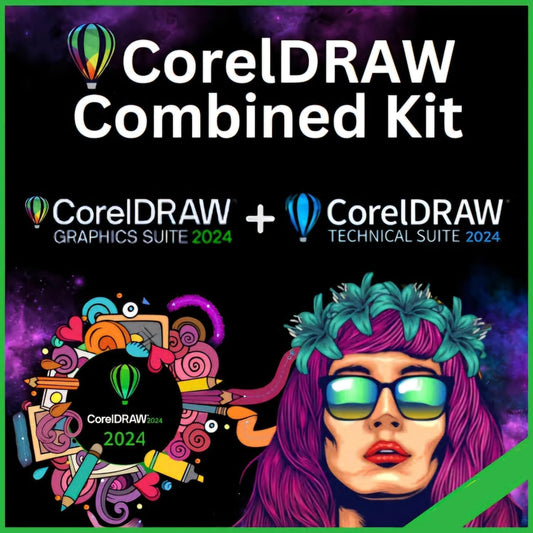Corel Draw Graphics Suite 2024 – (100% Genuine Legal Version + Online Updates) Remote Installation for Windows & macOS (1 PC/Mac) | Lifetime Validity with Online Updates (No-Expiry)