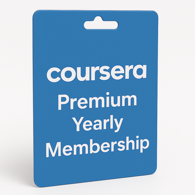 Coursera Premium Yearly Membership