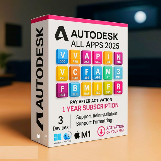 Autodesk 2025 All Apps 1 Year Subscription